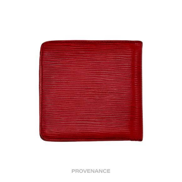 🔴 Louis Vuitton MALLETIER Marco Wallet - Red Epi Leather - Picture 3 of 10